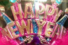 Colorful Happy New Year Tiara