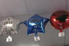 Graduation balloons