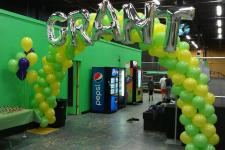 Grant's Bar Mitzvah Balloon Arch