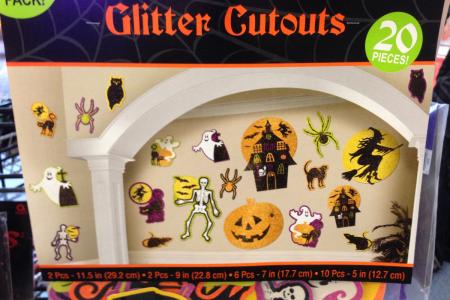 Glitter Cutouts