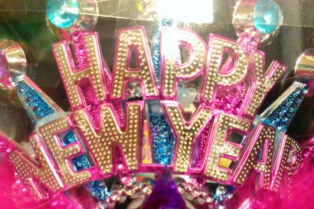 Colorful Happy New Year Tiara