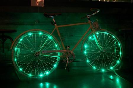 Real Cool Bike Lights for wheels