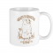 ceramic mug with groundhog day logo